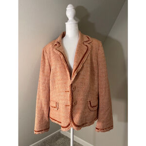 Women's Kate Hill Blazer Orange Size 18